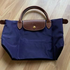 Bilberry Le Pliage Longchamp Top Handle Bag Small
